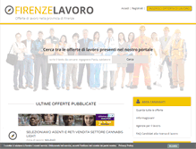 Tablet Screenshot of firenzelavoro.com